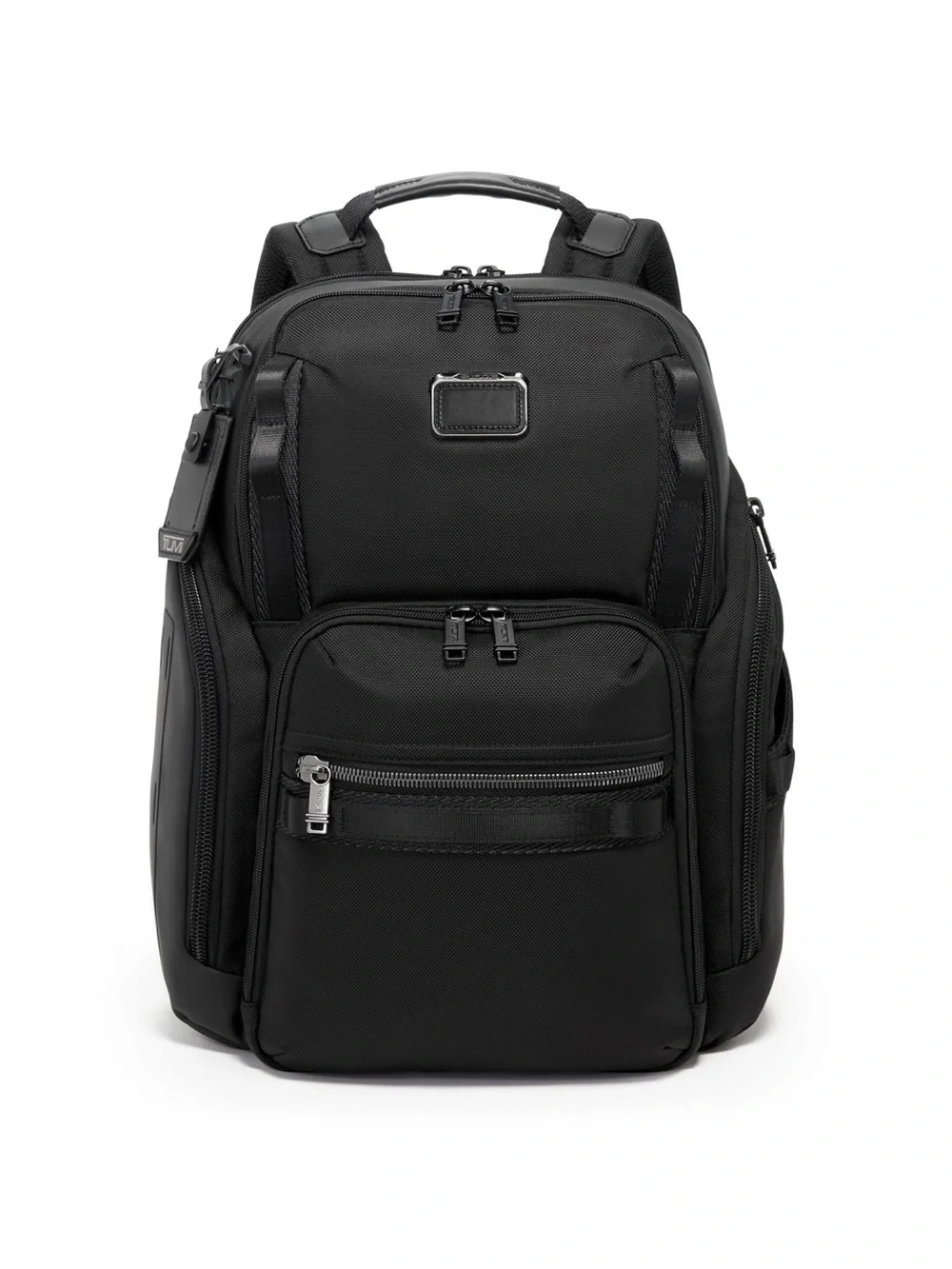 NWT Tumi Black Alpha Bravo Search Compact Tech Backpack with Front Organizer